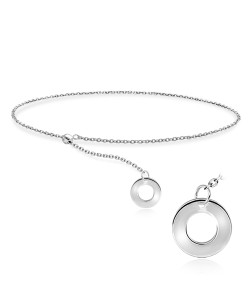 Donut Silver Bracelet BRS-448